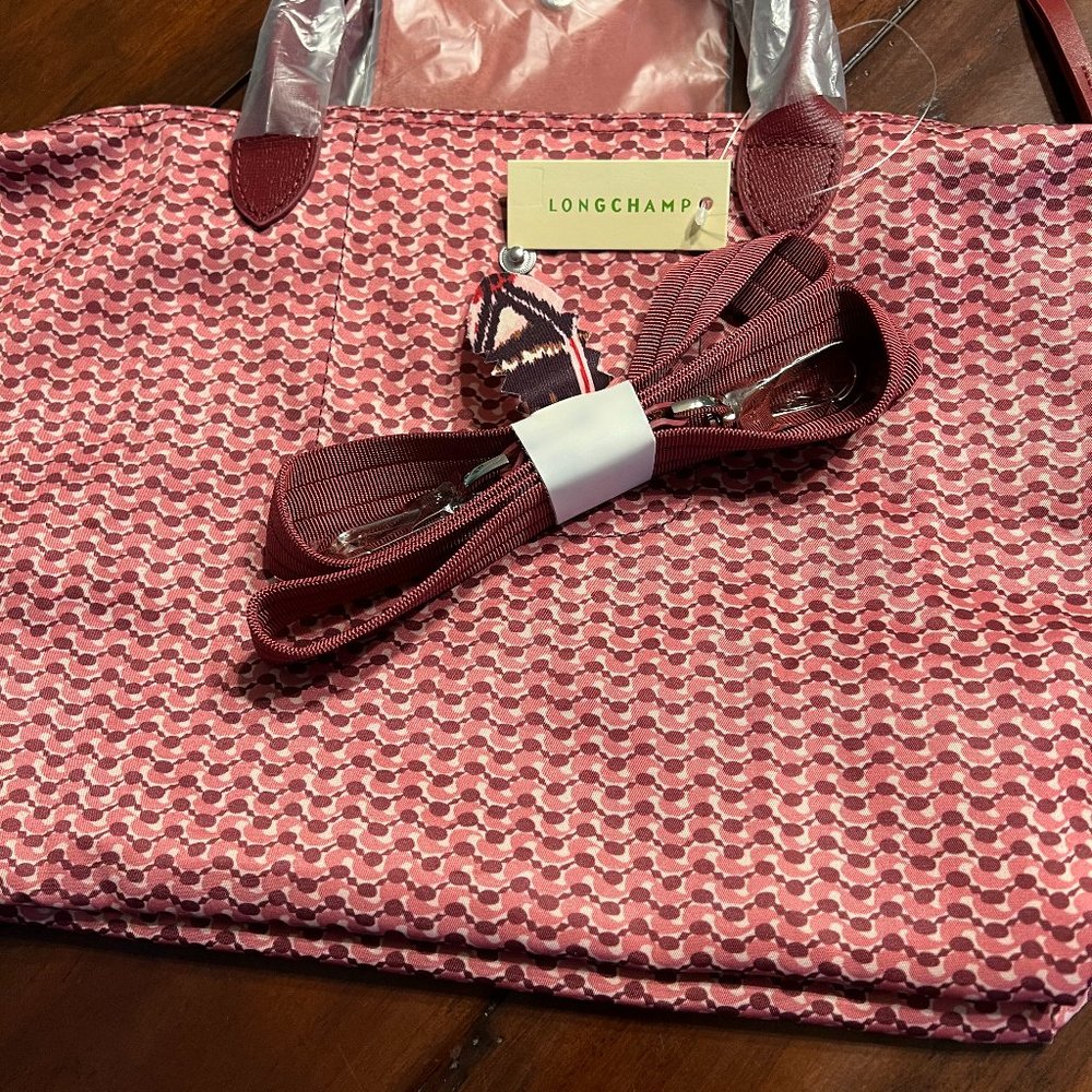 NEW Longchamp Modele Depose Dandy handbag with shoulder strap Large
